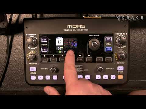 Midas DP48 Personal Mixer Walkthrough