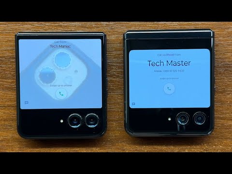Motorola Razr 50 Ultra vs Razr 40 Ultra Boot Animation, Incoming Call Main & External Screens