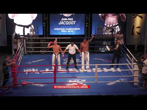 SENSHI EC, Final -85kg Kristiyan Doychev (Bulgaria, aka) vs Jean-Paul Jacquot (France)