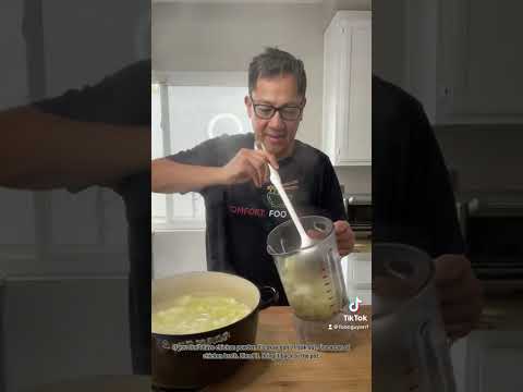Cauliflower potato leek soup and airfryer roasted cauliflower.