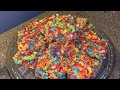 THE BEST FRUITY PEBBLES RICE KRISPIES TREAT BARS 2020