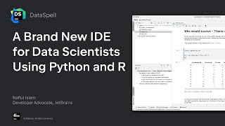 DataSpell: A Brand New IDE for Data Scientists Using Python and R