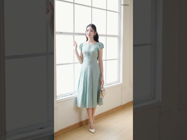 EH10X543 - Đầm đũi xước