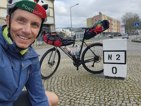 Cruzando Portugal de Bicicleta - Estrada Nacional 2 - EN2