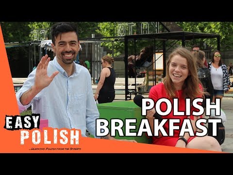 What do Polish people eat for breakfast? | Easy Polish 120