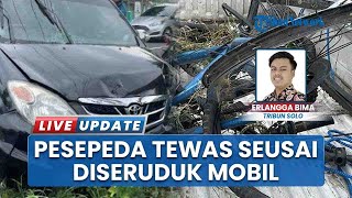 Kecelakaan Tragis di Kartasura Sukoharjo, Seoarang Pesepeda Tewas Ditabrak Mobil Avanza di TKP