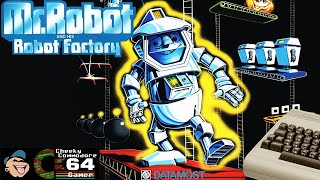MR ROBOT AND HIS ROBOT FACTORY – Commodore 64 (1983) | build and play your own levels