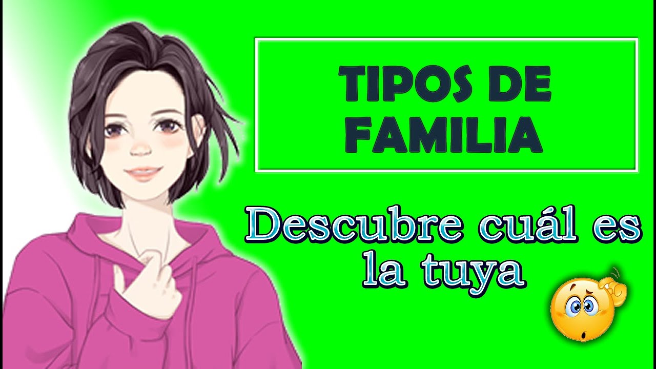 Tipos de Familia | Qué tipo de familia tienes
