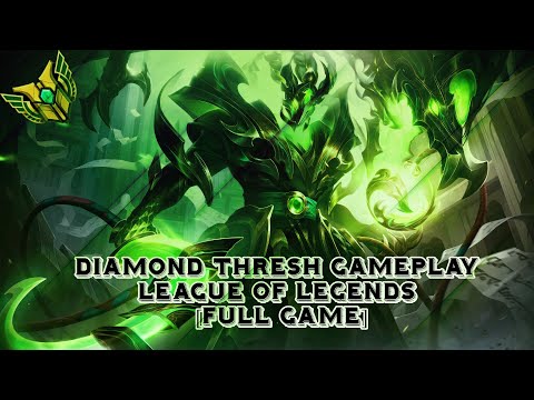 Aggro lane vs defensive Morgana - Diamond Thresh Gameplay - League of Legends [FULL GAME]