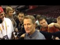 Warriors coach Steve Kerr, guard Stephen Curry.