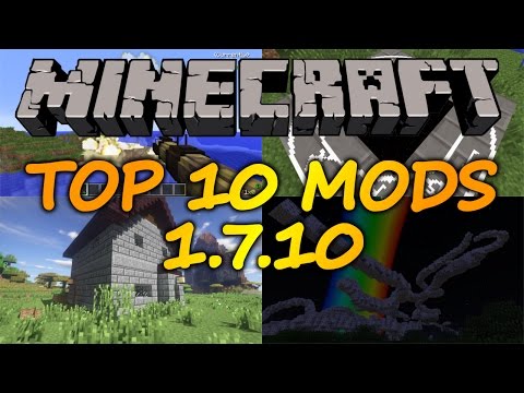 Top 10 Minecraft Mods (1.7.10) - April 2017