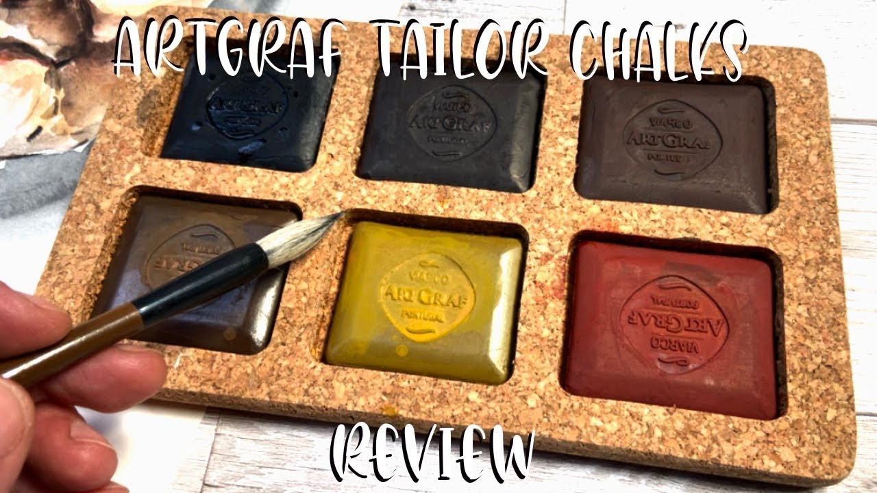 ArtGraf tailor shape earth colour set by Viarco, full review and mixing skin tones