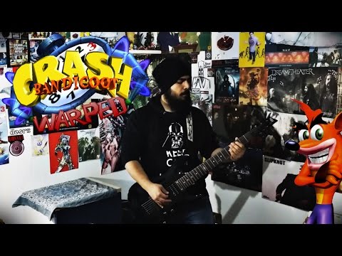 Crash Bandicoot 3 Warped - Warp Room - metal cover
