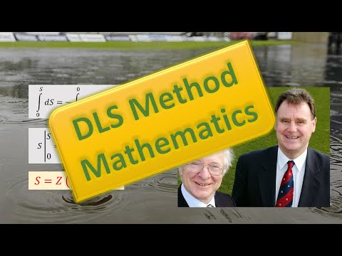 Duckworth-Lewis-Stern Method Mathematics || DLS Calculation || Duckworth-Lewis Niyam