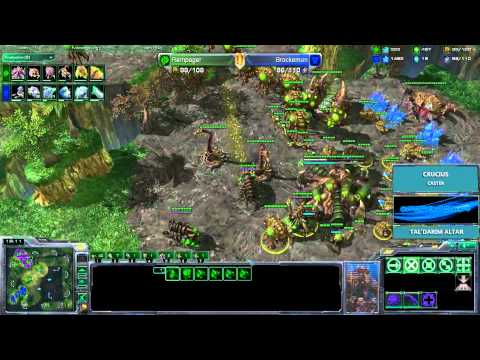 [Crucius] - Tuesday Fight Night - Rampager (Z) vs Brockemon (T) - Game 3