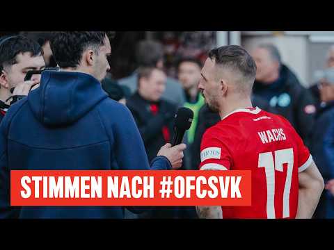 Reactions to the game after Kickers Offenbach vs. Stuttgarter Kickers