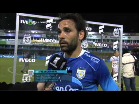"Mi función es convertir". Rafaela 1 - Belgrano 1. Fecha 24. Primera División 2015. FPT