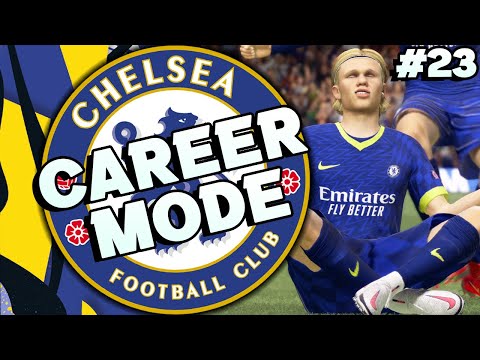 HAALAND... INSANE CHAMPIONS LEAGUE DRAMA!! - FIFA 21 Chelsea Career Mode EP23