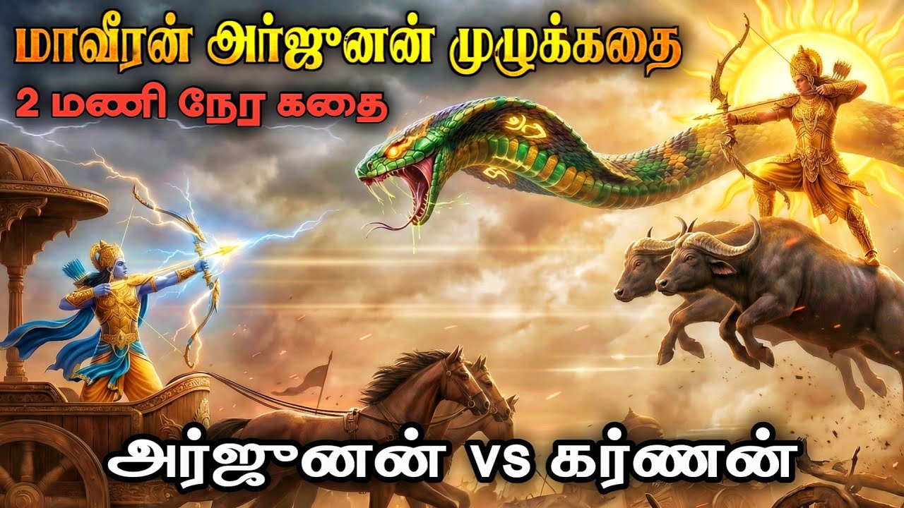 அர்ஜுனனா.? கர்ணனா.? | மகாபாரதத்தின் மரண போர்க்களம் | அர?
