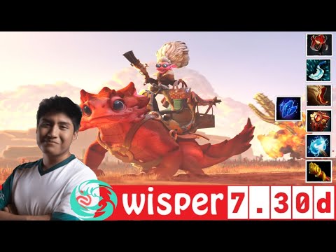 [DOTA 2] bc.Wisper the SNAPFIRE [OFFLANE] [7.30d]