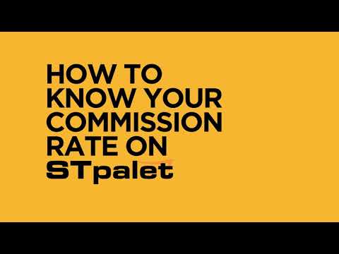 How to know and calculate vendor commission charge on Palet's online marketplace