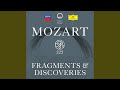 Mozart: Molto allegro in G Major, K.72a