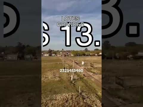 Lotes con financiación! En Carmen de Areco