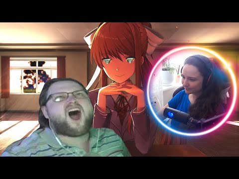 РЕАКЦИЯ на СМЕШНЫЕ МОМЕНТЫ С KUPLINOV PLAY (DOKI DOKI LITERATURE CLUB)