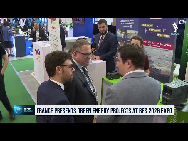 Франция представила на RES 2026 EXPO проекты «зеленой» энергетики