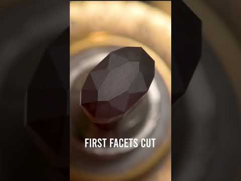 Cutting a gemstone quickly!