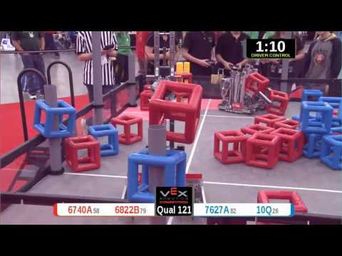 2015 VRC Arts Q121 - 6740A 6822B vs 7627A 10Q - 44 to 88 - VEX Worlds 2015 - Arts Division