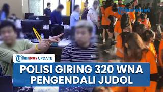 320 WNA Sindikat Pengendali Judol Digiring Polisi ke Rudenim usai Aksi Penggerebekan Markas Judol