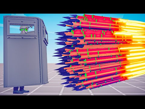 OP SHIELD vs EVERY GOD - Totally Accurate Battle Simulator TABS