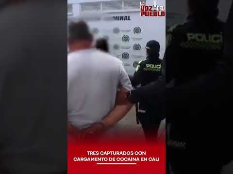 🚨 ¡CAEN EN EL SUR! TRES CAPTURADOS CON CARGAMENTO DE COCAÍNA EN CALI