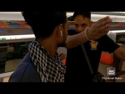 NomadShubham THE BULLET TRAINS OF RUSSIA (FIGHT Punjabi man MAN) very angry reply Kunwar ji #russia
