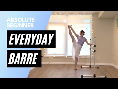 Absolute Beginner Ballet || 30 min Barre Workout thumbnail