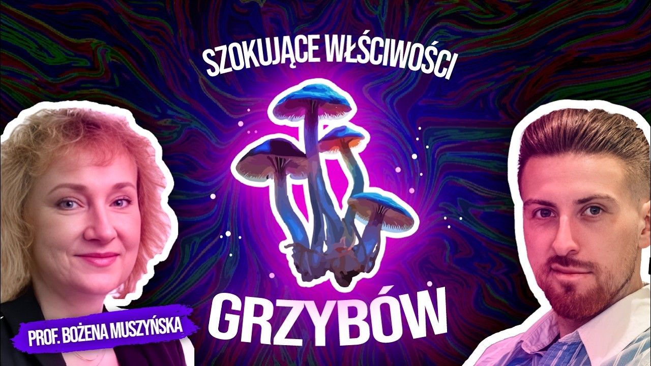 Niesamowite właściwości zdrowotne grzybów o których nigdy nie słyszałeś! / prof. Bożena Muszyńska