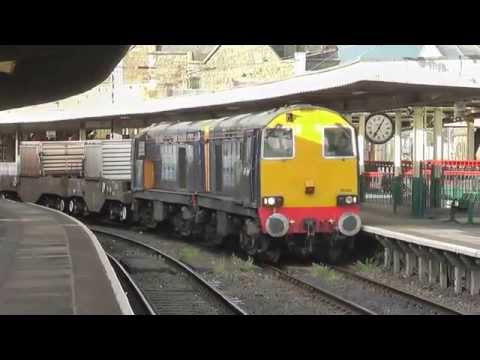 20309/20305 on Sellafield - Crewe flask duties, 9th & 12th May 2015 THRASH !!