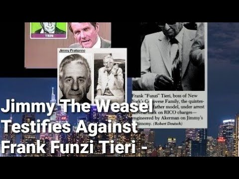 The Weasel Testifies Against  Frank Funzi Tieri - Interview (1980-1981) Genovese Family