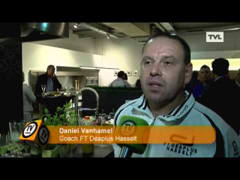 Hasselt: voorstelling zaalvoetbalploeg ZVC Sporting Hasselt