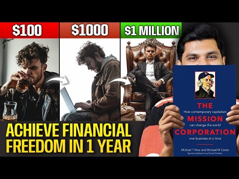 From $0 TO $1 Million 💸 FINANCIAL FREEDOM In Just 1 Year | Finance Book Summary In Hindi