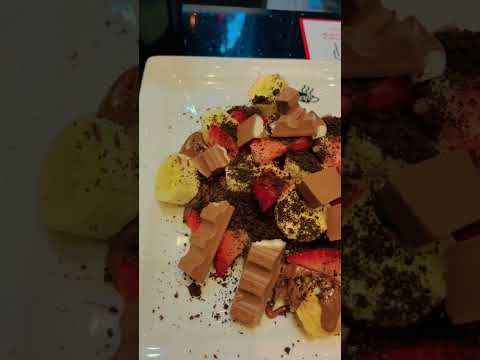 bahrain pan cake | mix poffers |affogato|nutella crepe |cube cafe |diplomate Bahrain #shorts