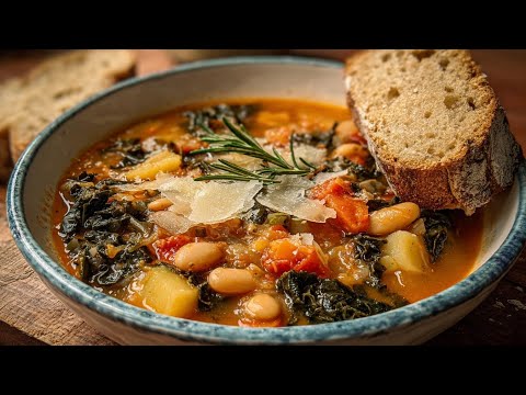 Dieses toskanische Rezept ist ein wahrer Genuss! Ribollita-Rezept – ein einfaches Abendessen!