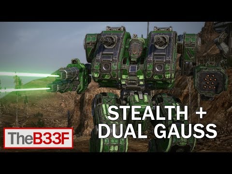 TheB33F - Dual Gauss & Stealth Thanatos | Mechwarrior Online