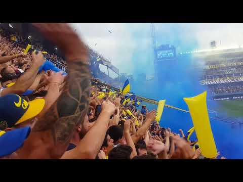 "Boca Vs River Copa Libertadores 2018 RECIBIMIENTO BOCA" Barra: La 12 • Club: Boca Juniors