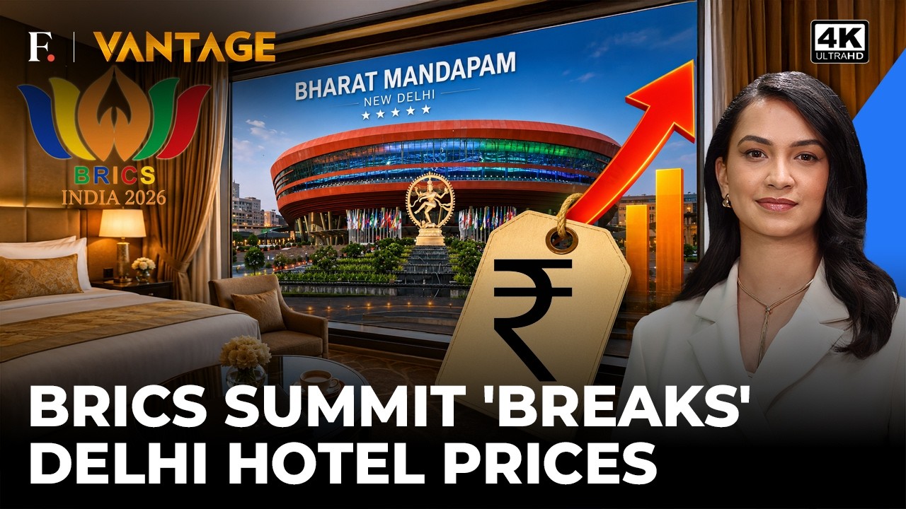 BRICS Summit Sends Delhi Five-Star Hotel Prices Soaring: Rooms Cost Up To Rs 2.55 Lakh | Vantage