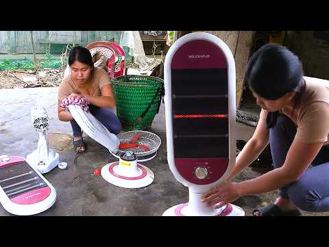 Will They Run Again? How I Repair and Fixed Broken Heaters and Electric Fans Found in Junkyard