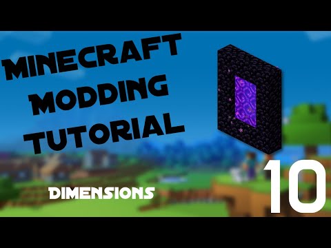 How To Make a New DIMENSION in Minecraft WITHOUT CODING | MCreator Tutorial