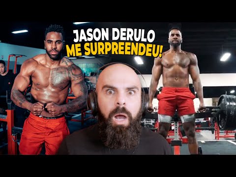 REAGINDO AO TREINO E O SHAPE DO JASON DERULO O REI DO TIKTOK