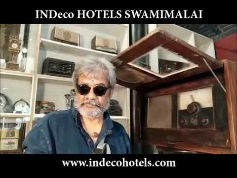 ANCIENT EKCO RADIO at INDeco HOTELS SWAMIMALAI